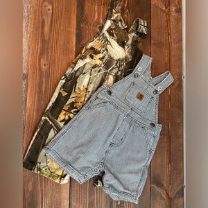 Carhartt Kids Overalls - Camo and Striped
